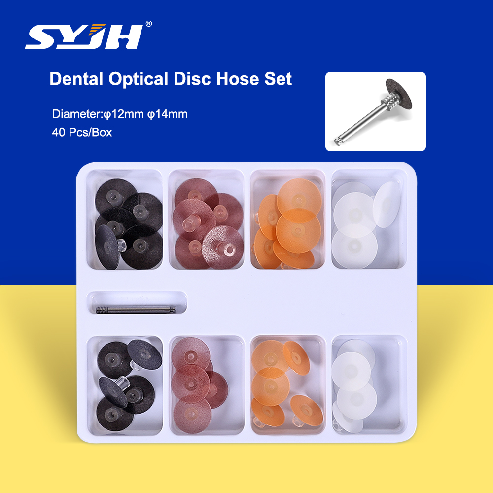 SYJH 40 個歯科研磨ディスクキット歯科ゴムホースタイプ - Teeth Whitening Kit のレビューと価格